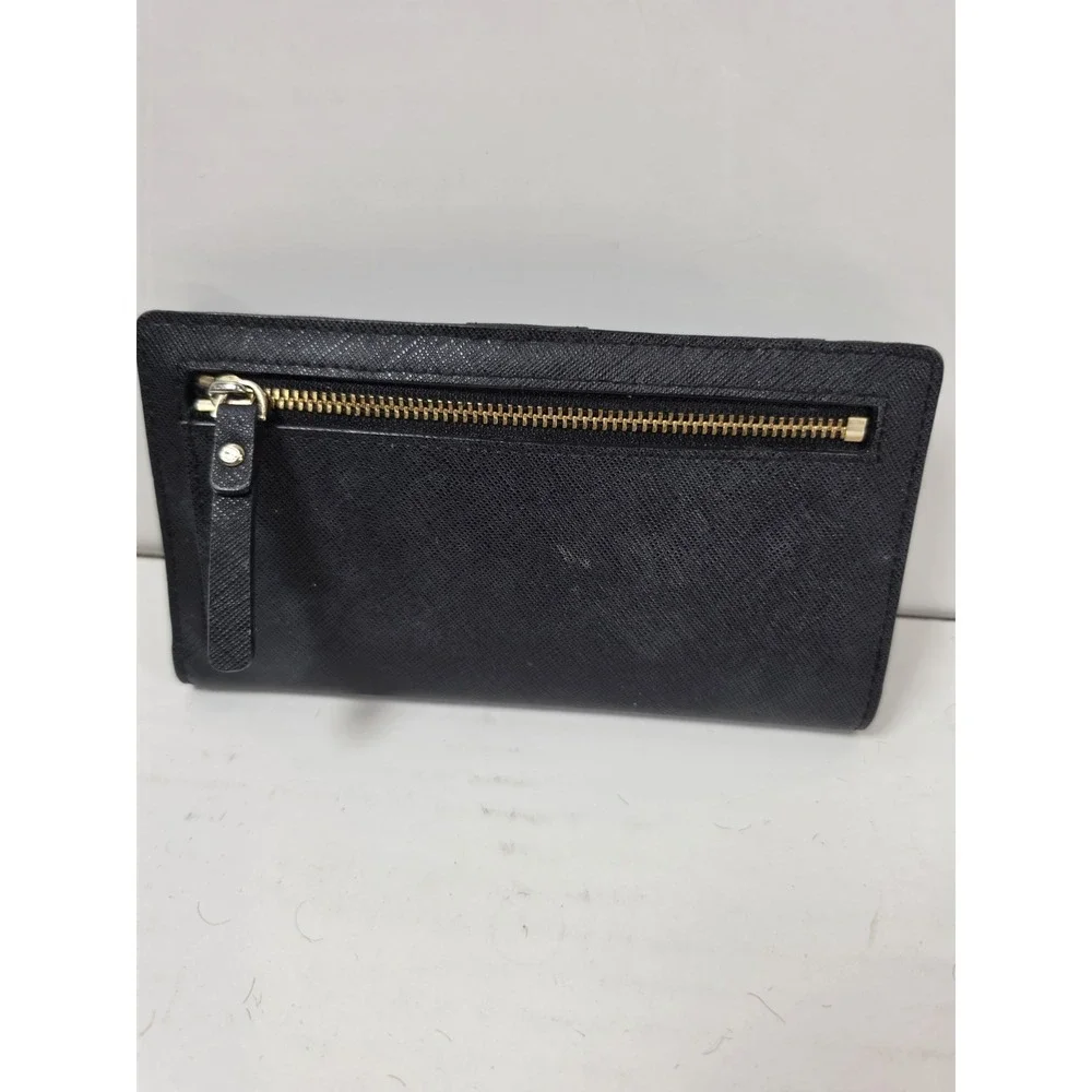 Kate Spade Black Snap wallet.  Medium size.  Great condition.